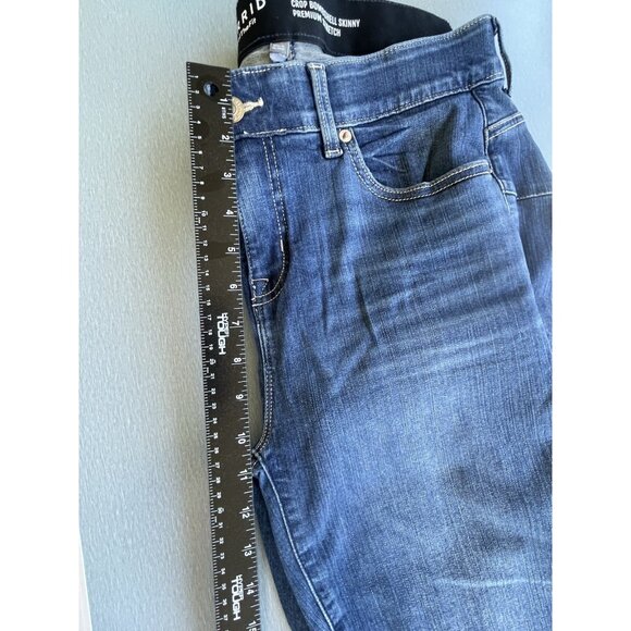 Torrid Women's Crop Bombshell Skinny Jeans High-Rise Premium Stretch Size 14 - Picture 12 of 14